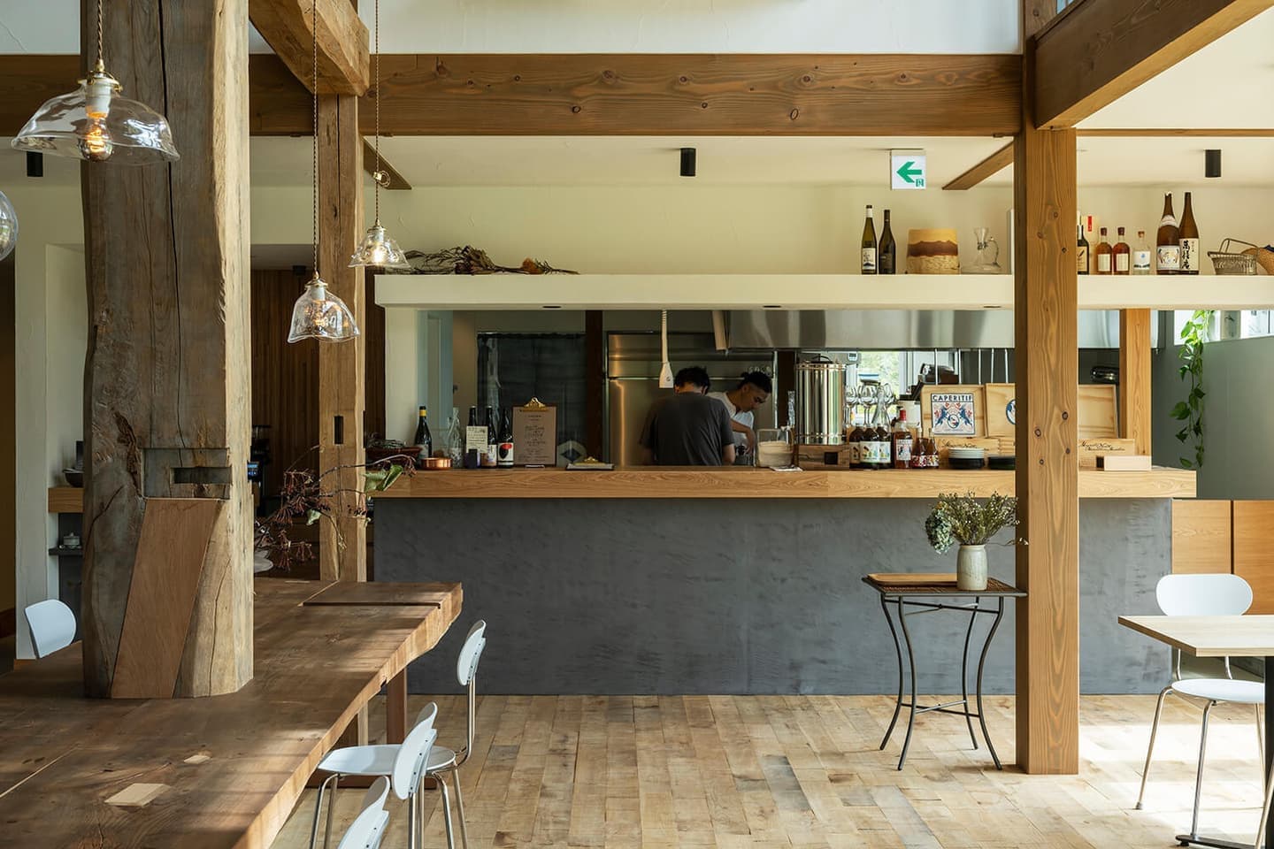 HOUSE&HOUSE｜空知の借景レストラン・サメオト〈栗山〉