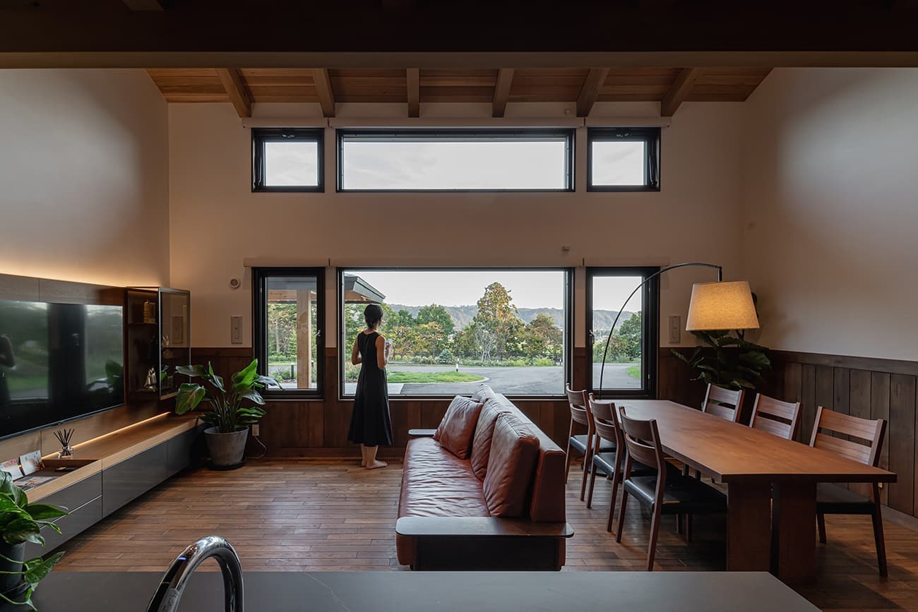 道南の事務所併用住宅